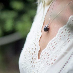 Sterling Silver Acorn Necklace